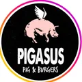 Logo de Pigasus Pig & Burgers, cliente de Tapone
